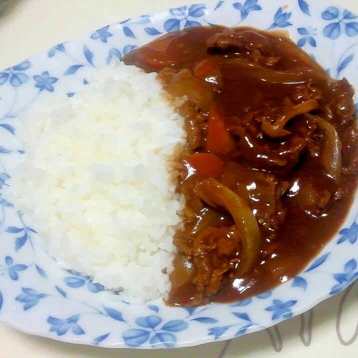 隠し味で美味しい♪ハヤシライス＋＋